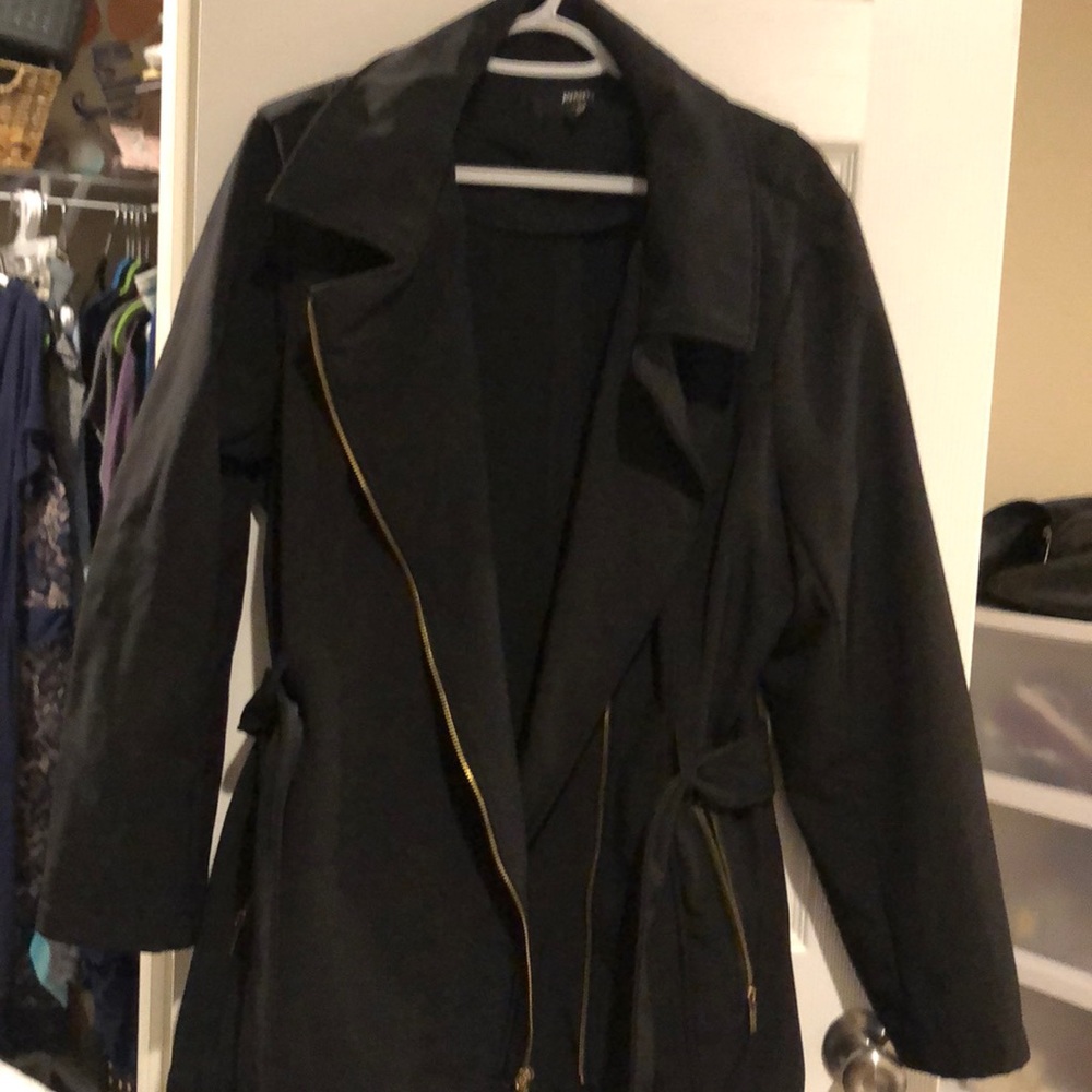 Black coat
